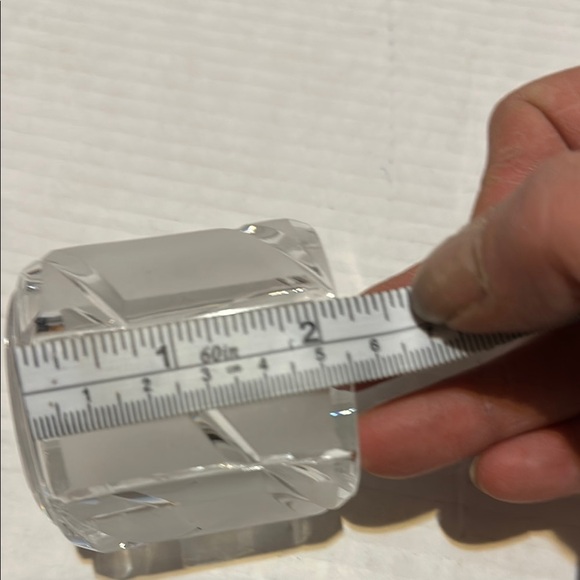 Vintage Elegant crystal 24% lead Votive Holder - Picture 5 of 6